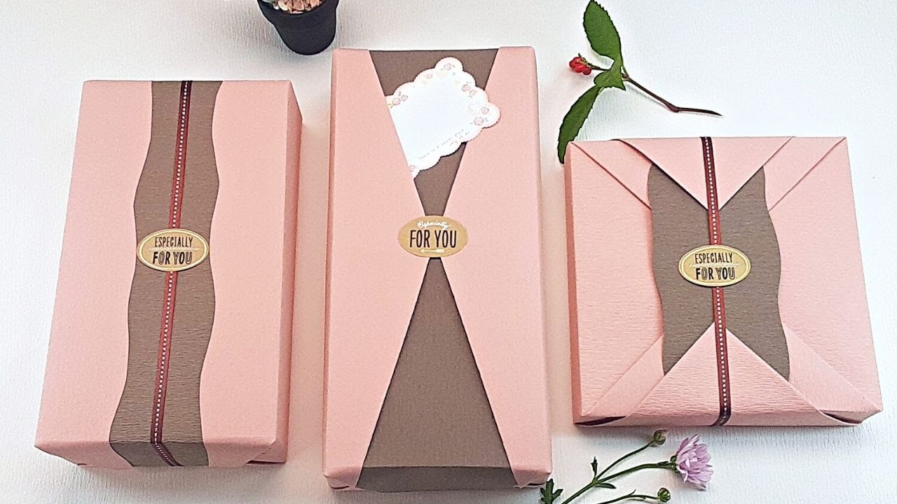 3 Easy Ways to Wrap a Gift Box | GIFT WRAPPING | I.Sasaki Original