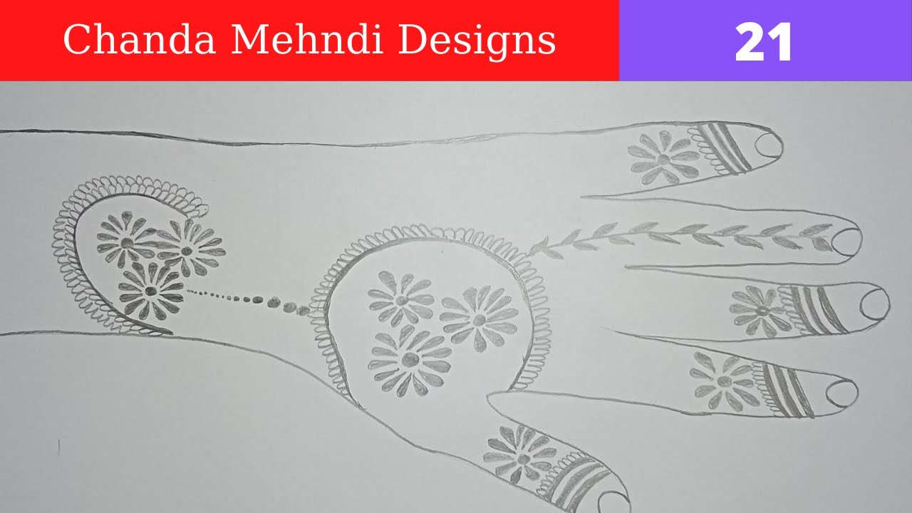 Mehndi Designs Simple || Mehndi Designs Easy || Mehndi Designs 2020 || Chanda Mehndi Designs