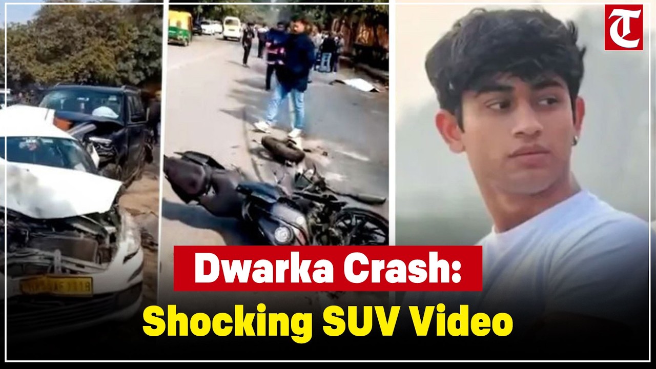 Dwarka SUV Crash Video Reveals Shocking Details of Sahil Dhaneshra&rsquo;s Death