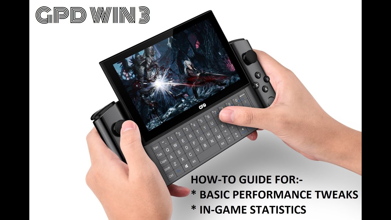 GPD Win 3 - How to Guide - Overlay Tool and TDP Menu Settings
