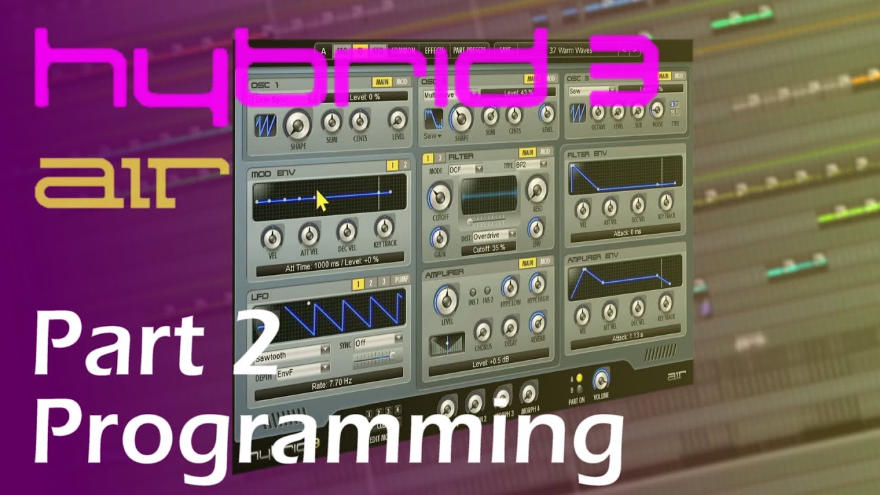 Air Hybrid 3 VST — Часть 2 — Программирование