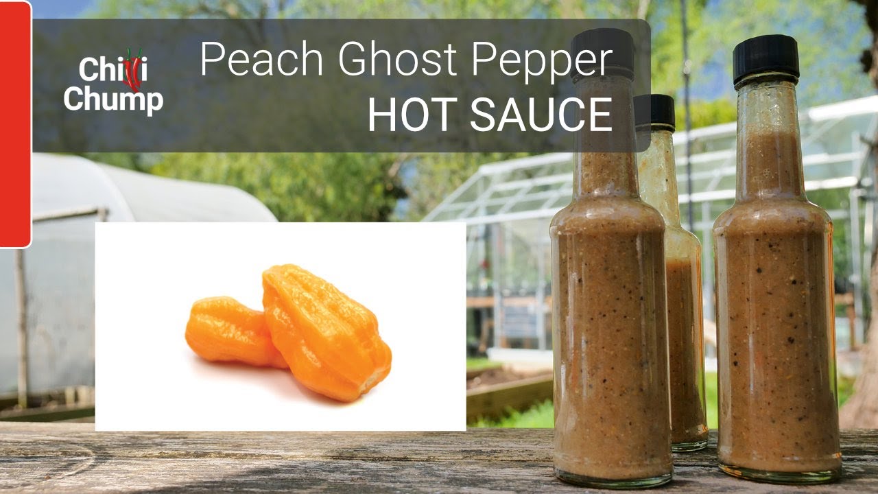 Peach Ghost 👻 Pepper Fermented Hot Sauce