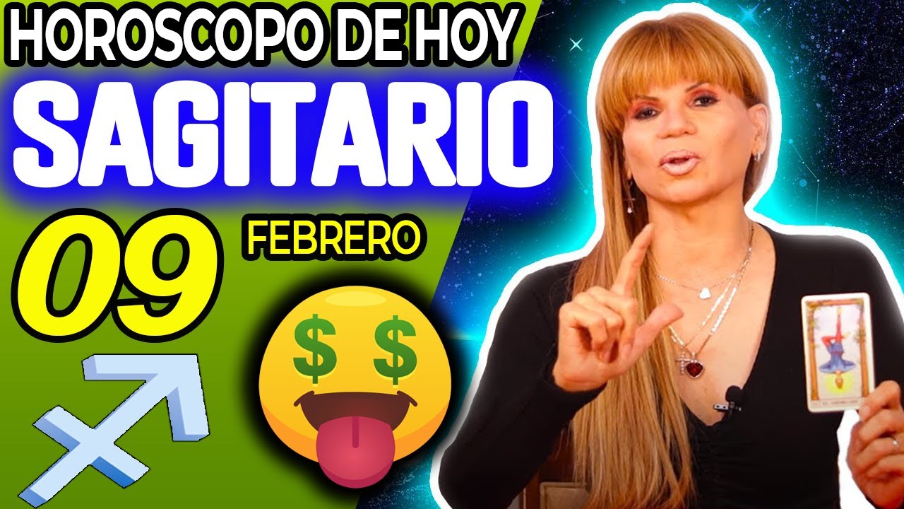 SAGITARIO ♐TE VAS A BA&Ntilde;AR CON DINERO🛁💰TU DESTINO ES BRUTAL🍀 Hor&oacute;scopo De Hoy 9 De Febrero 2026 Mhoni