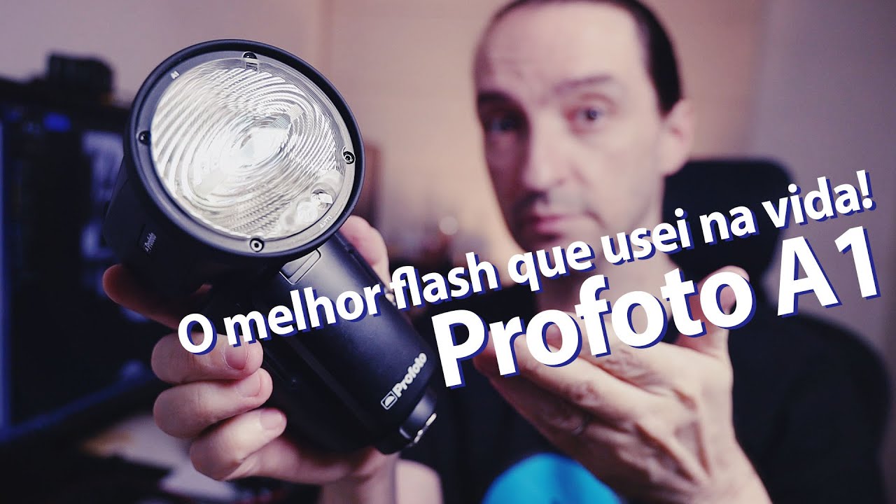 O melhor flash dedicado que usei na vida! Profoto A1 - vale cada centavo do preço.