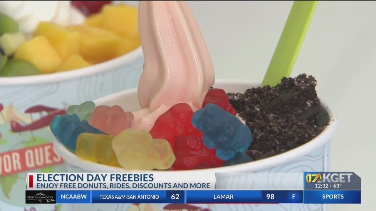 Several business offering Election Day freebies