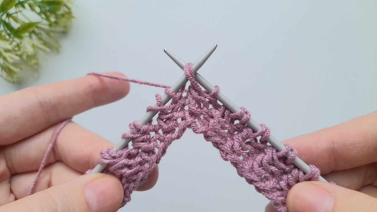 🌼 Der schnellste Strickstich aller Zeiten — perfekt für schnelle Projekte
