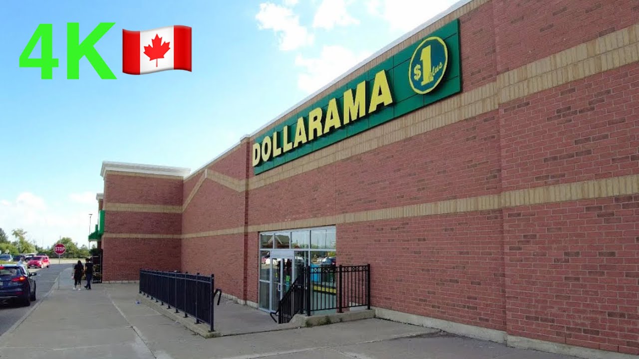 4K Heard of Dollarama? Ontario Canada.
