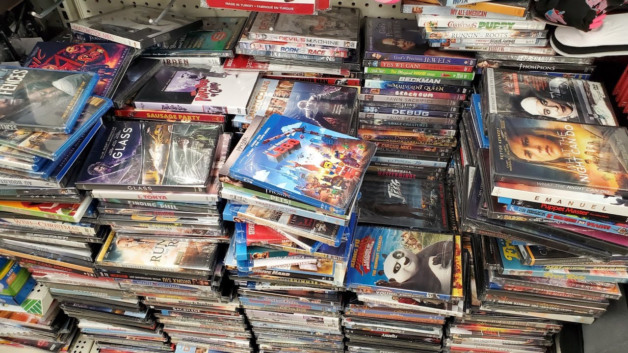 Blu-ray and DVD Dollar Tree Vlog #3