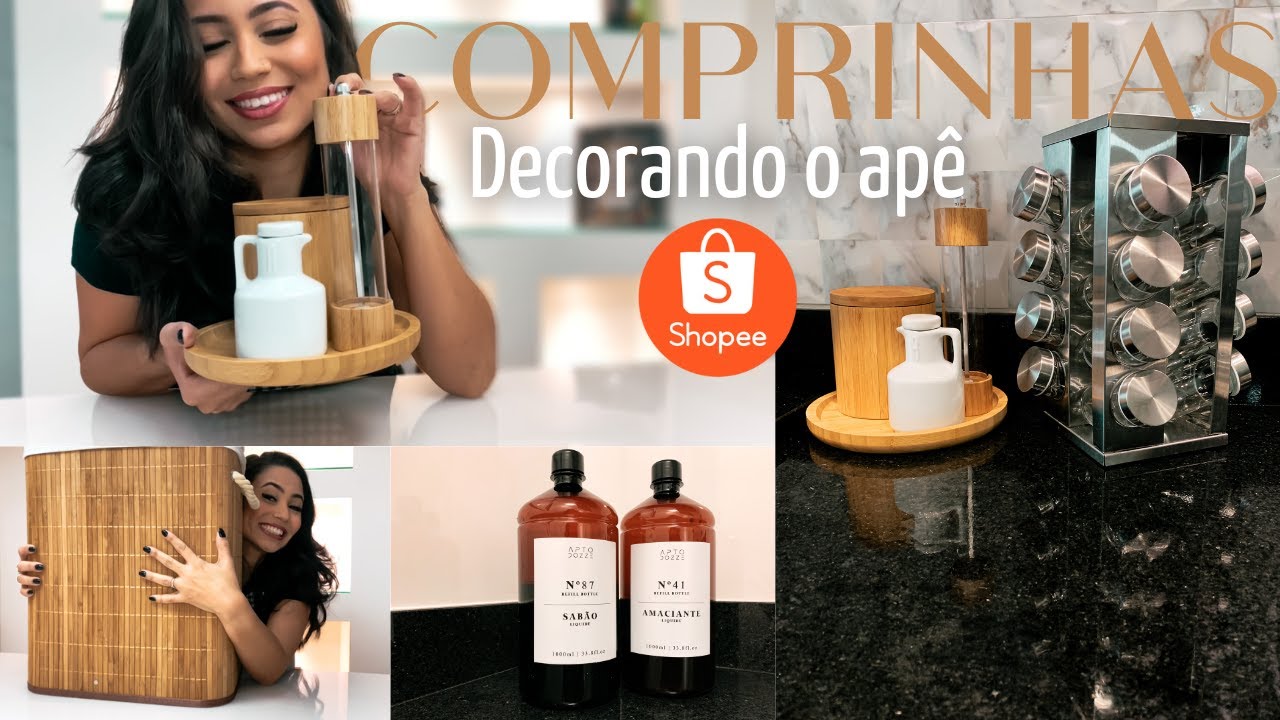 COMPRINHAS SHOPEE | DECORAÇÃO PARA O APÊ