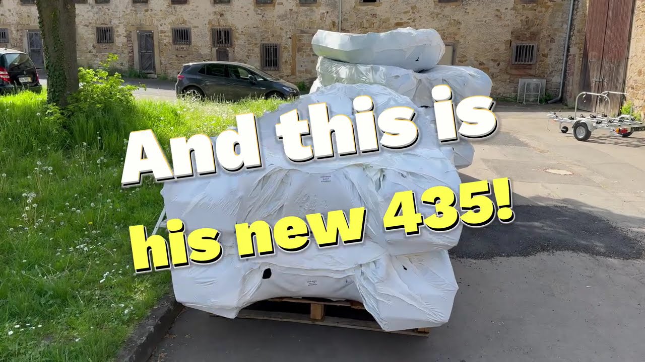 Gordon picks up his new Whaly 435
