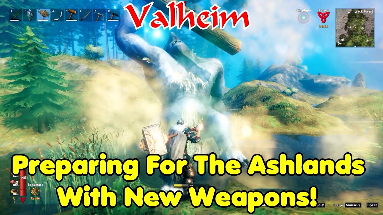 Preparing For The Ashlands With New Weapons! Valheim Gameplay S1-Ep85