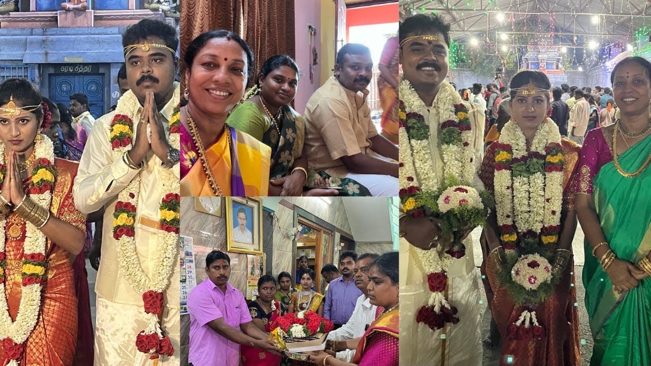 என் தம்பி மகனின் திருமணம் இனிதே நடைபெற்றது!!!