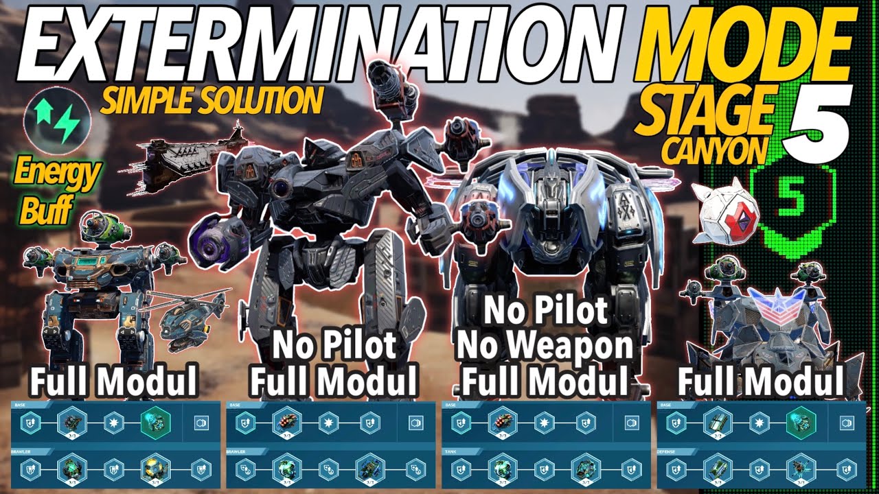 [WR] EXTERMINATION mode - 5(CANYON) Simple Solution (26.1.31)
