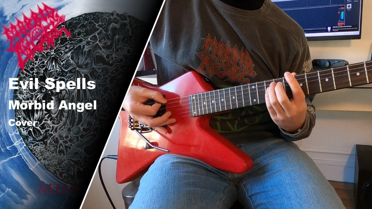 Morbid Angel - Evil Spells - Guitar Cover (+Tabs)