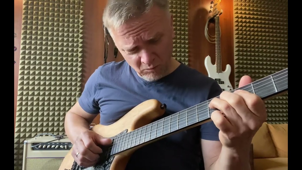 Blues Guitar Solo - Emotional  Guitar Playing