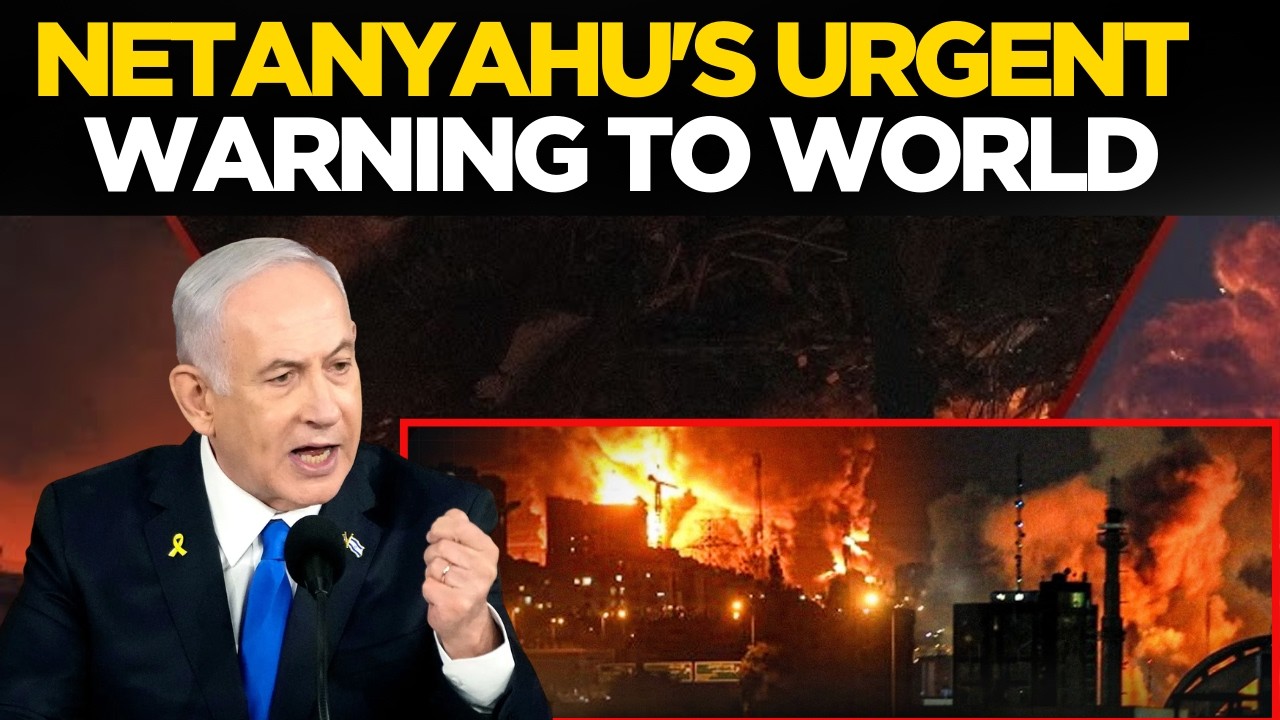 NETANYAHU SPEECH LIVE | Full Coverage of Israeli Prime Minister's Press Conference on Iran