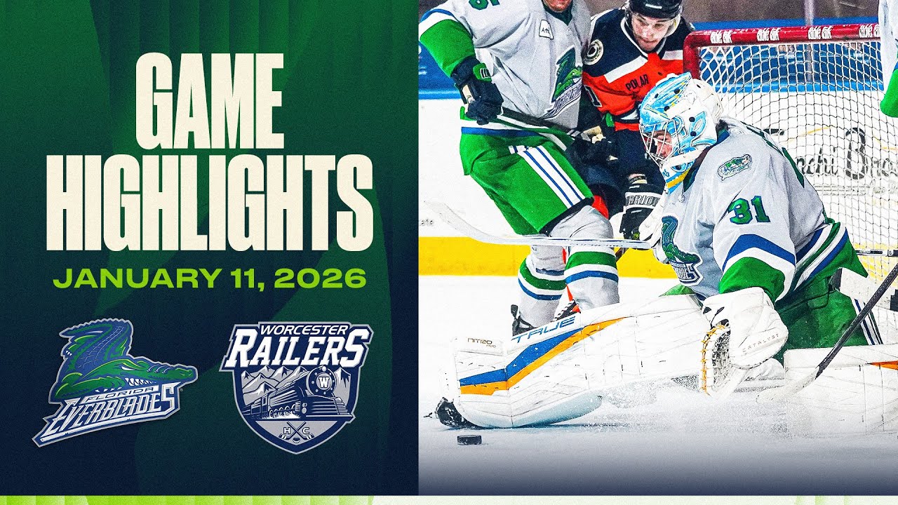 BLADES DERAIL WORCHESTER IN RUBBER GAME 5-3 | Game Highlights 01-11-26