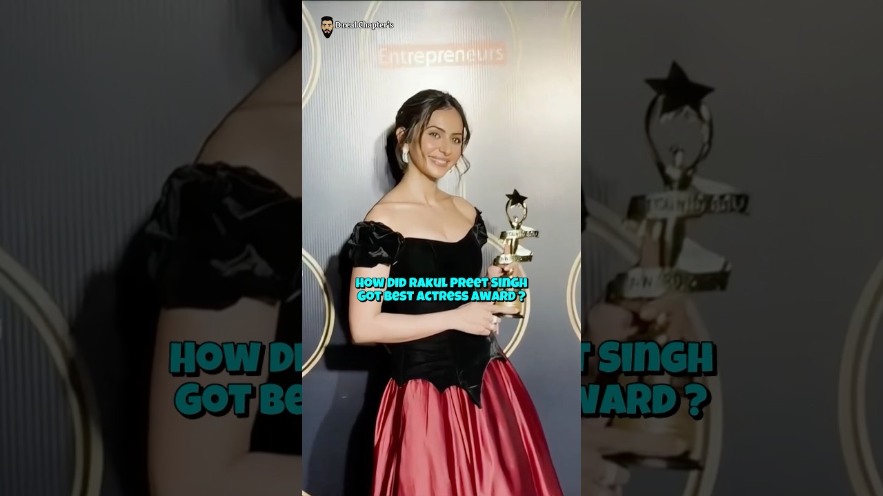 How Did Rakul Preet Singh Got Best Actress Award 2026 ? #bollywood #rakulpreetsingh #bestactress