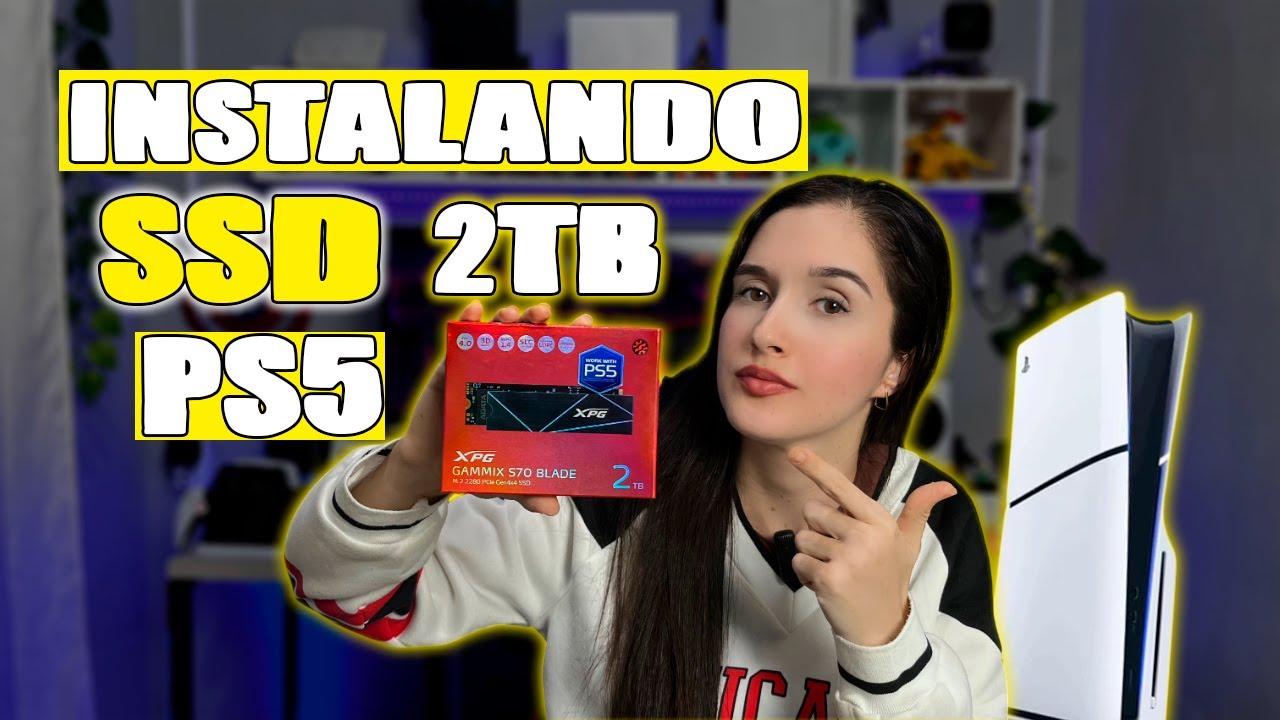 INSTALEI UM SSD DE 2TB NO PLAYSTATION 5! VEJA COMO FAZER!