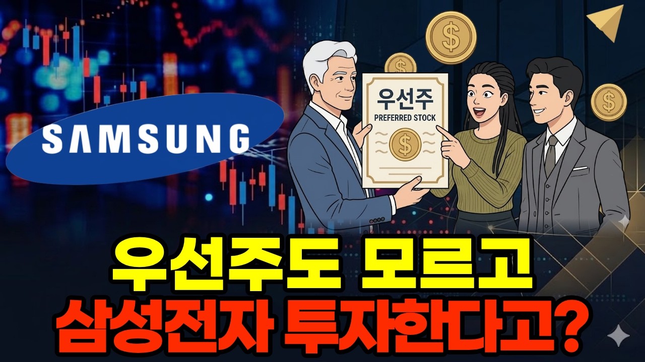 삼성전자 보통주에 투자해도 우선주 모르면 손해, 투자전략이 다릅니다 | 지금은 뭐가 더 유리할까?