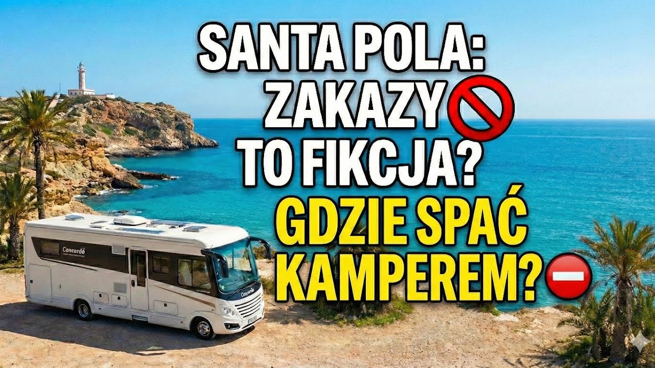 Jeszcze NIKT tego nie pokazał ‼️ Piękny punkt widokowy + ☪️ Noc mimo zakazów w Santa Pola
