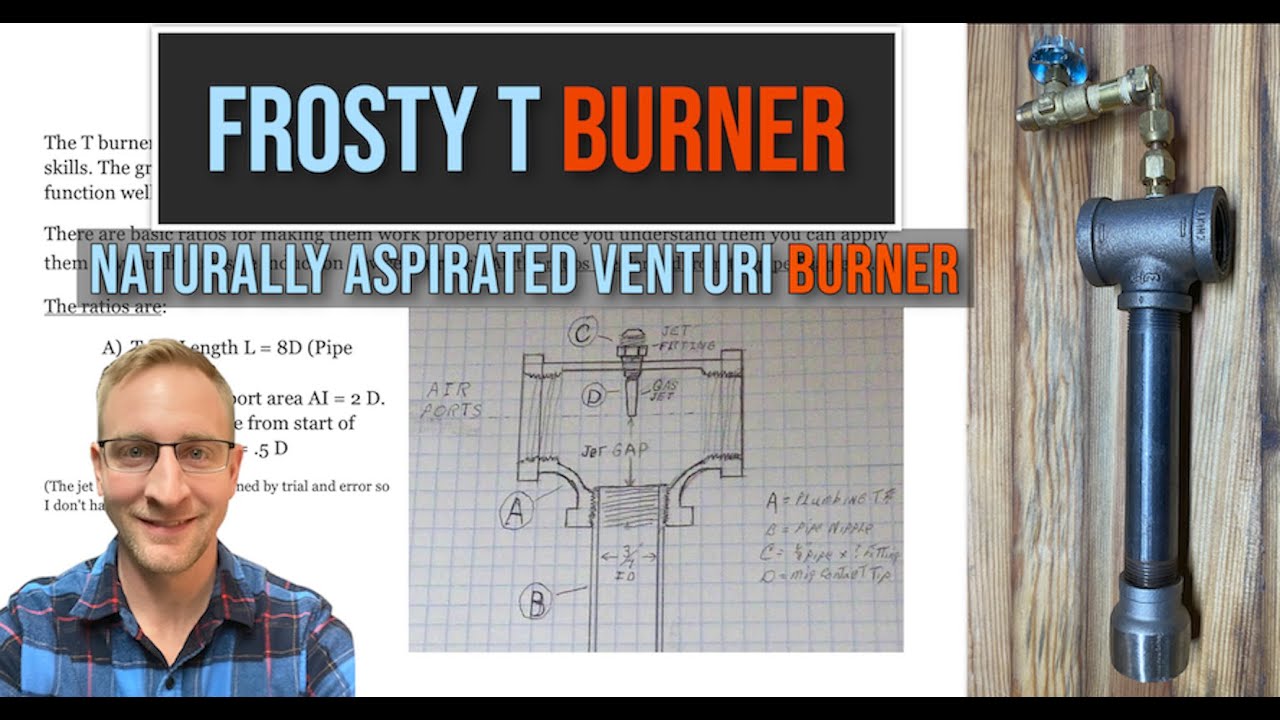 Frosty-T Naturally Aspirated Jet Forge Burner