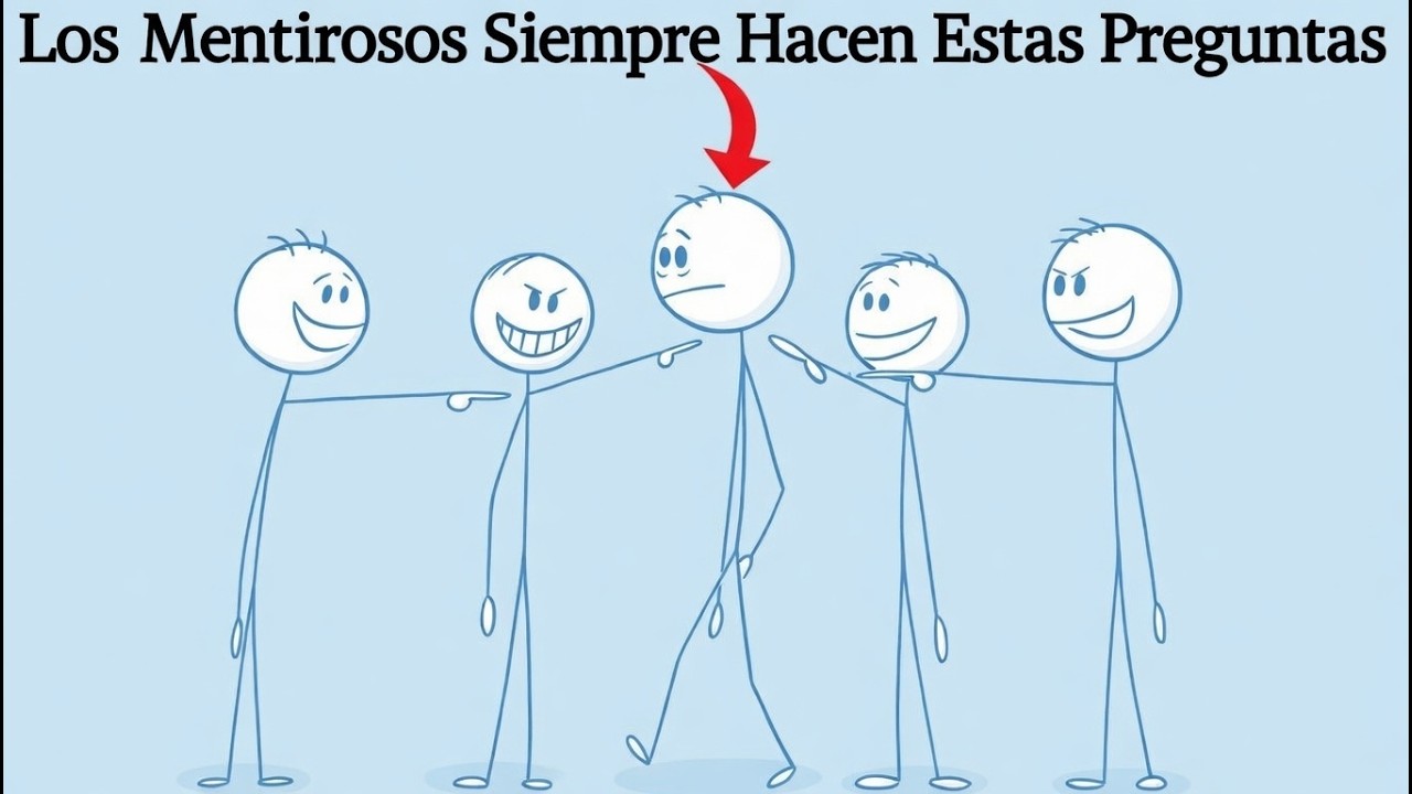 5 Preguntas Que Los Mentirosos Siempre Hacen | NO CONFÍES EN ELLOS (Psicología Oscura)
