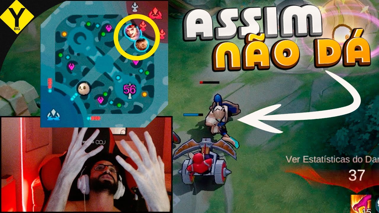 A PARTIDA MAIS TILTANTE DO MOBILE LEGENDS