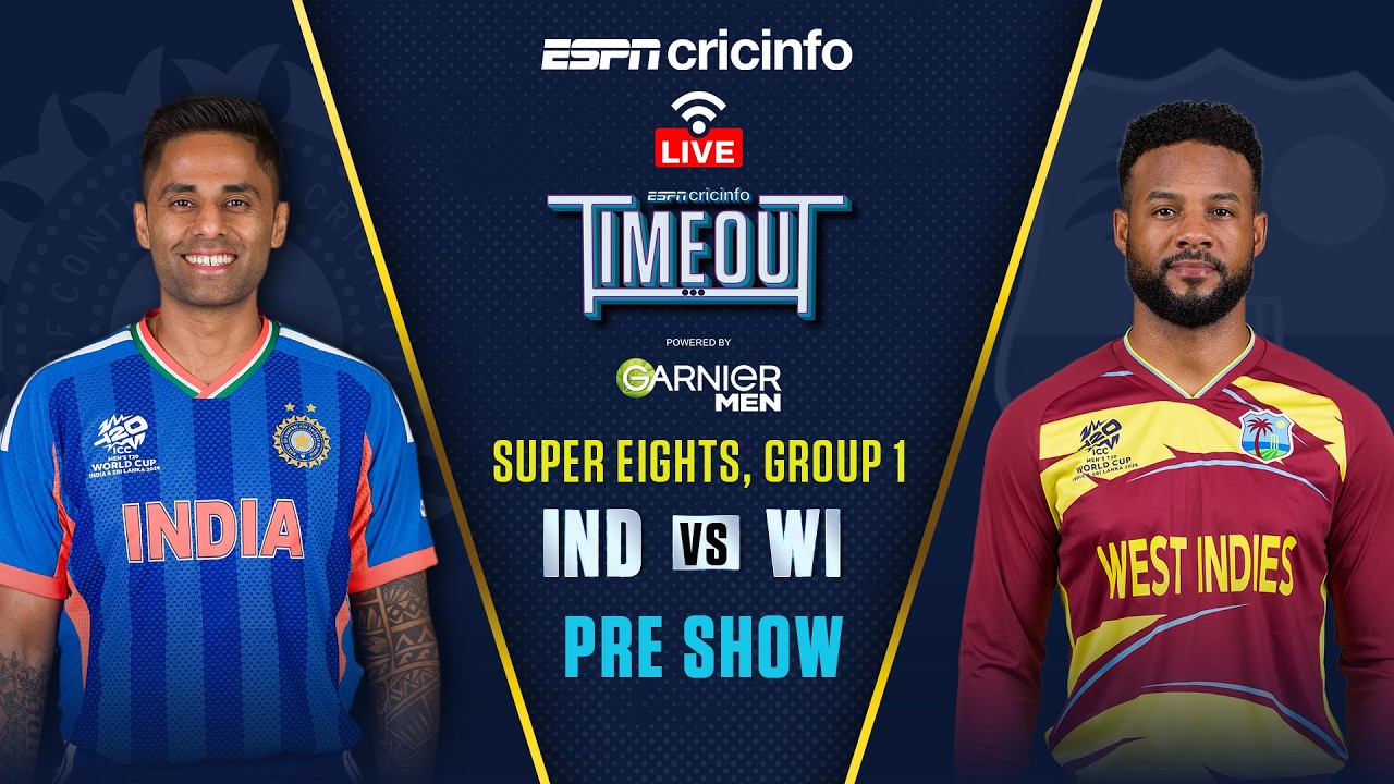 India vs West Indies LIVE Build-Up | T20 World Cup 2026 Super 8 | Winner Takes All | IND vs WI Eden