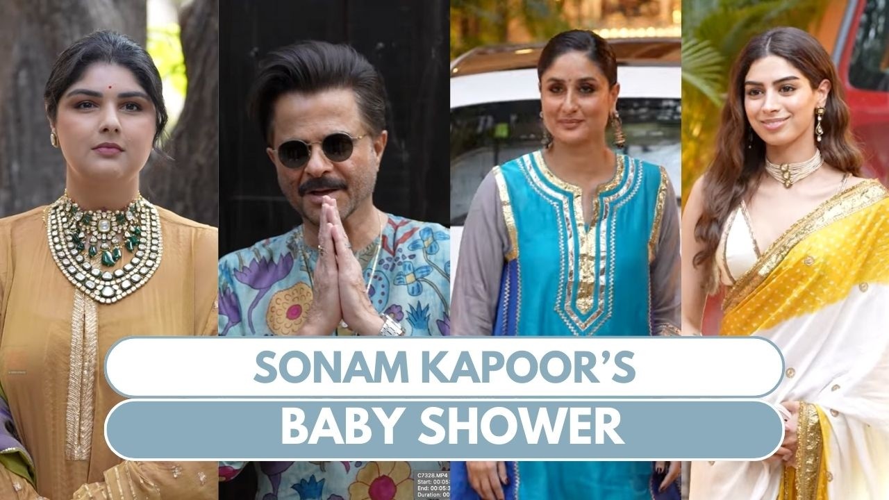 UNCUT - Kareena Kapoor Khan, Khushi Kapoor & More Stars Dazzle at Sonam Kapoor’s Baby Shower!