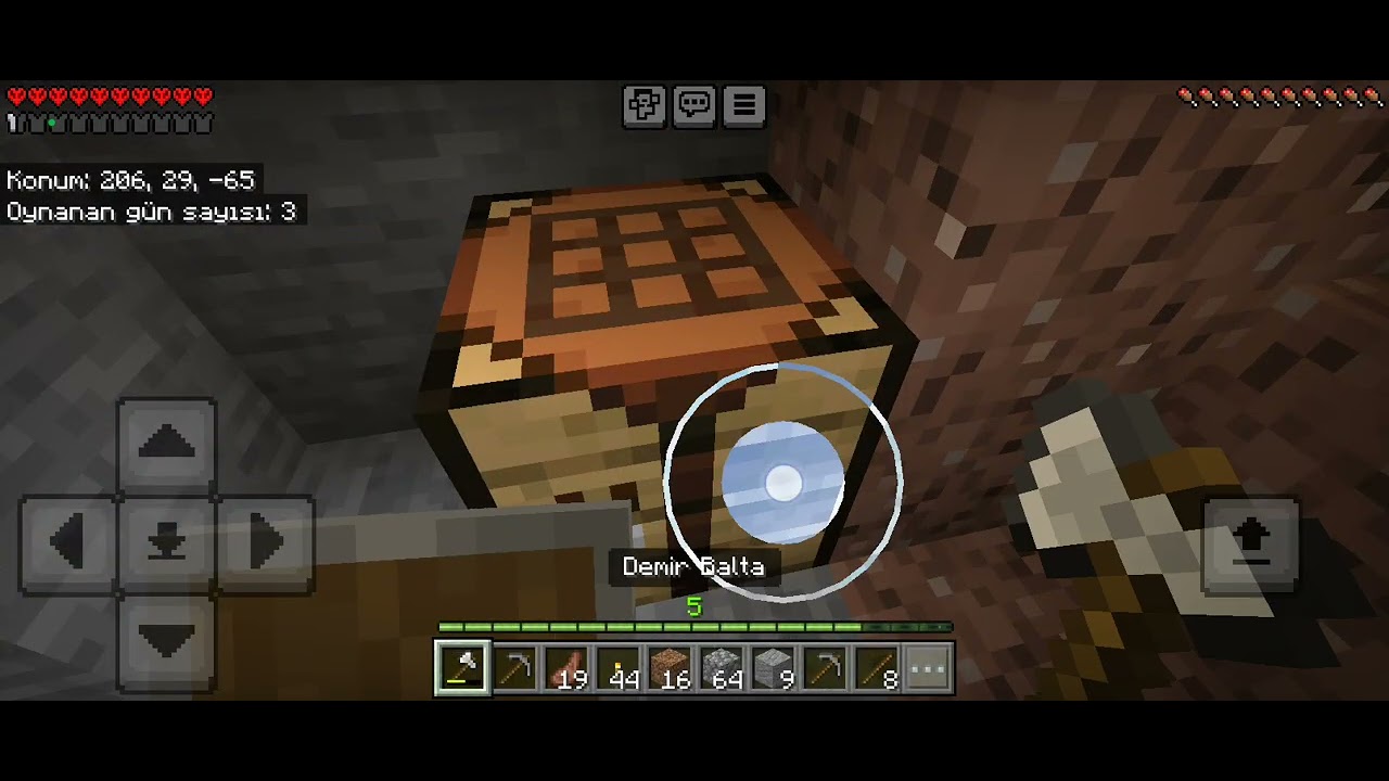 MİNECRAFT HARDCORE BÖLÜM 2(BAYAĞI DEMİR BULDUK)