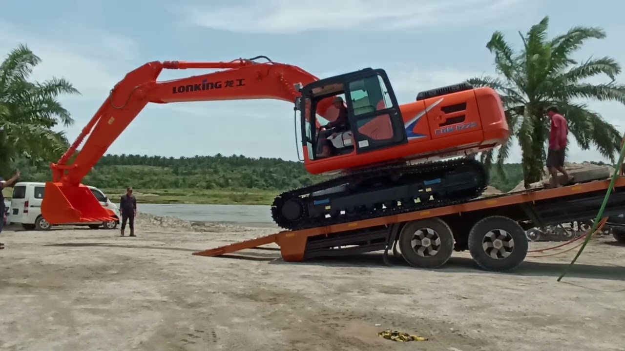 Penurunan Excavator Lonking CDM6225 [20Ton] Super Gagah