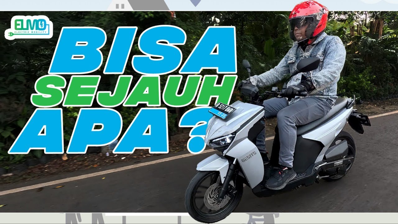 Motor Listrik Gesits Raya, Lebih Santai Kalau Dua Baterai | ELMO