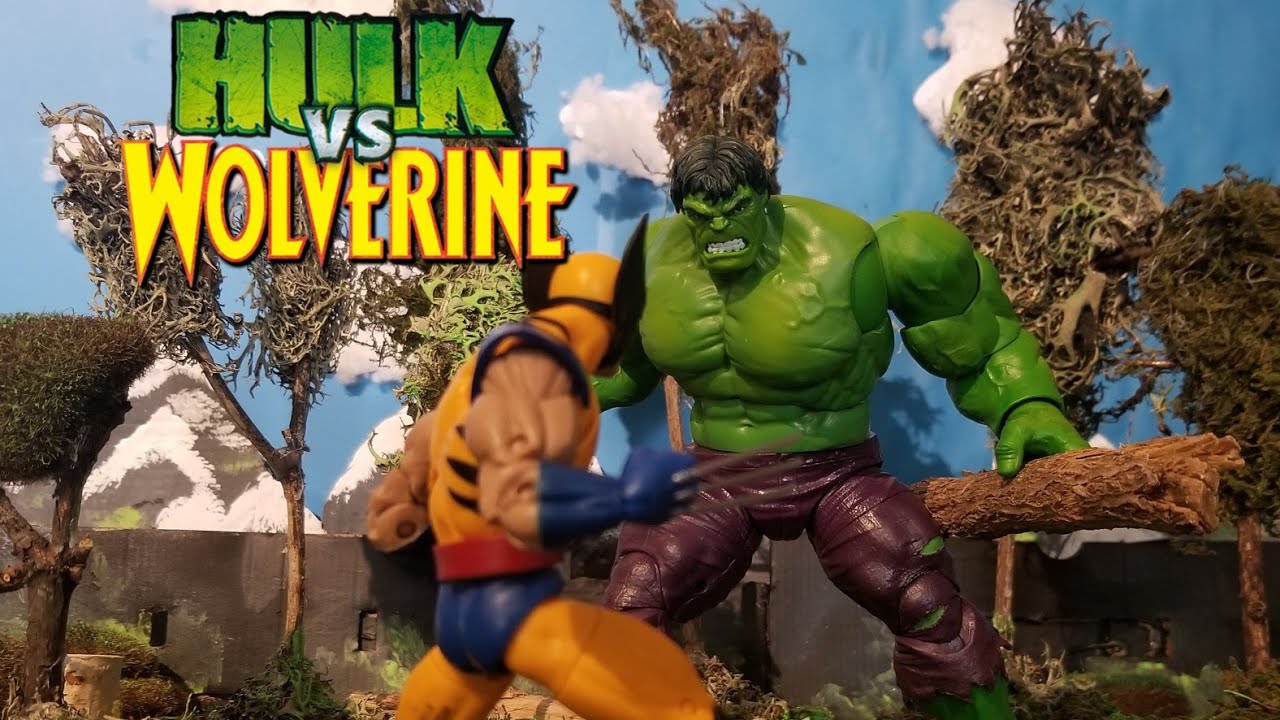 Hulk Vs Wolverine Stop Motion Animation 2021!!!