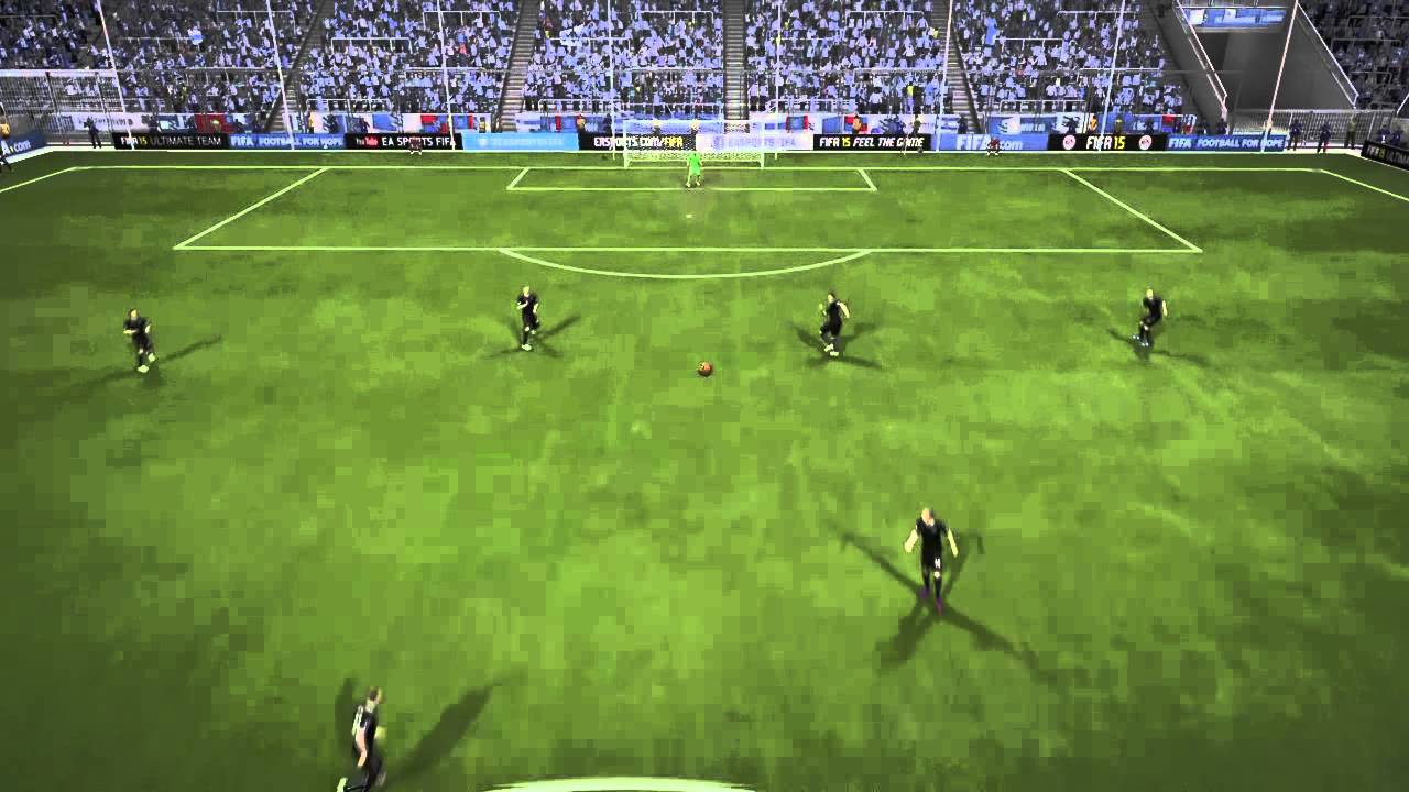 Goal vanaf de aftrap