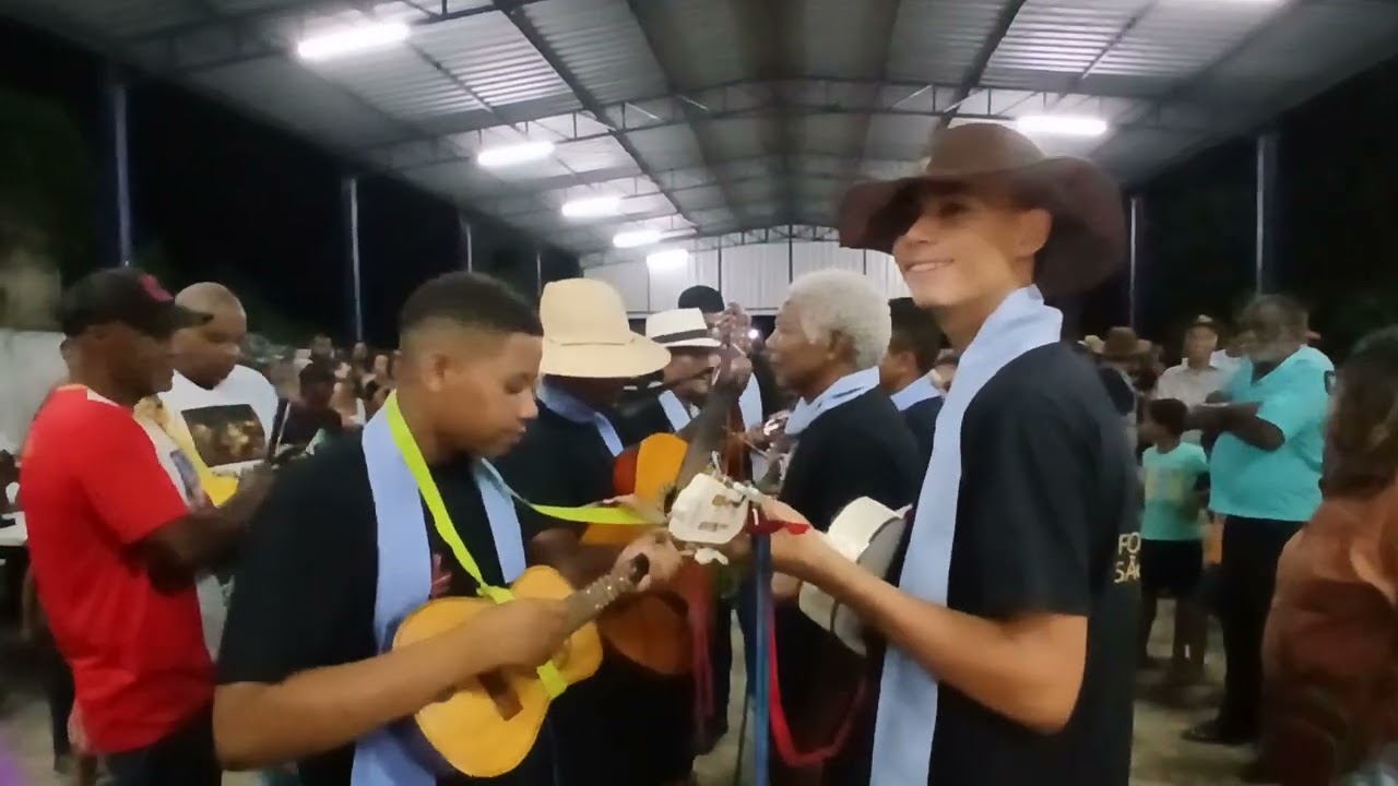 Folia de São Sebastião do Mestre Bolô,  marcando presença na entrega da folia de corinto