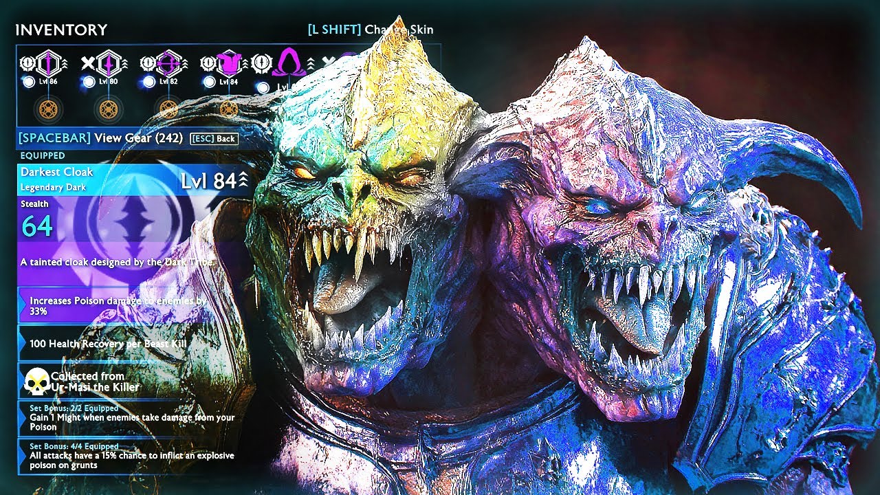MYSTIC NIGHT-BRINGER IS THE COOLEST ORC IN MORDOR - SHADOW OF WAR