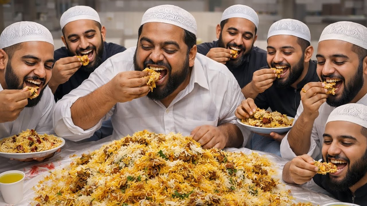 My First Vlog With Biryani 🍗 Itni tasty aur garma garam biryani thi ke sab ne jam kar khaya 🤤
