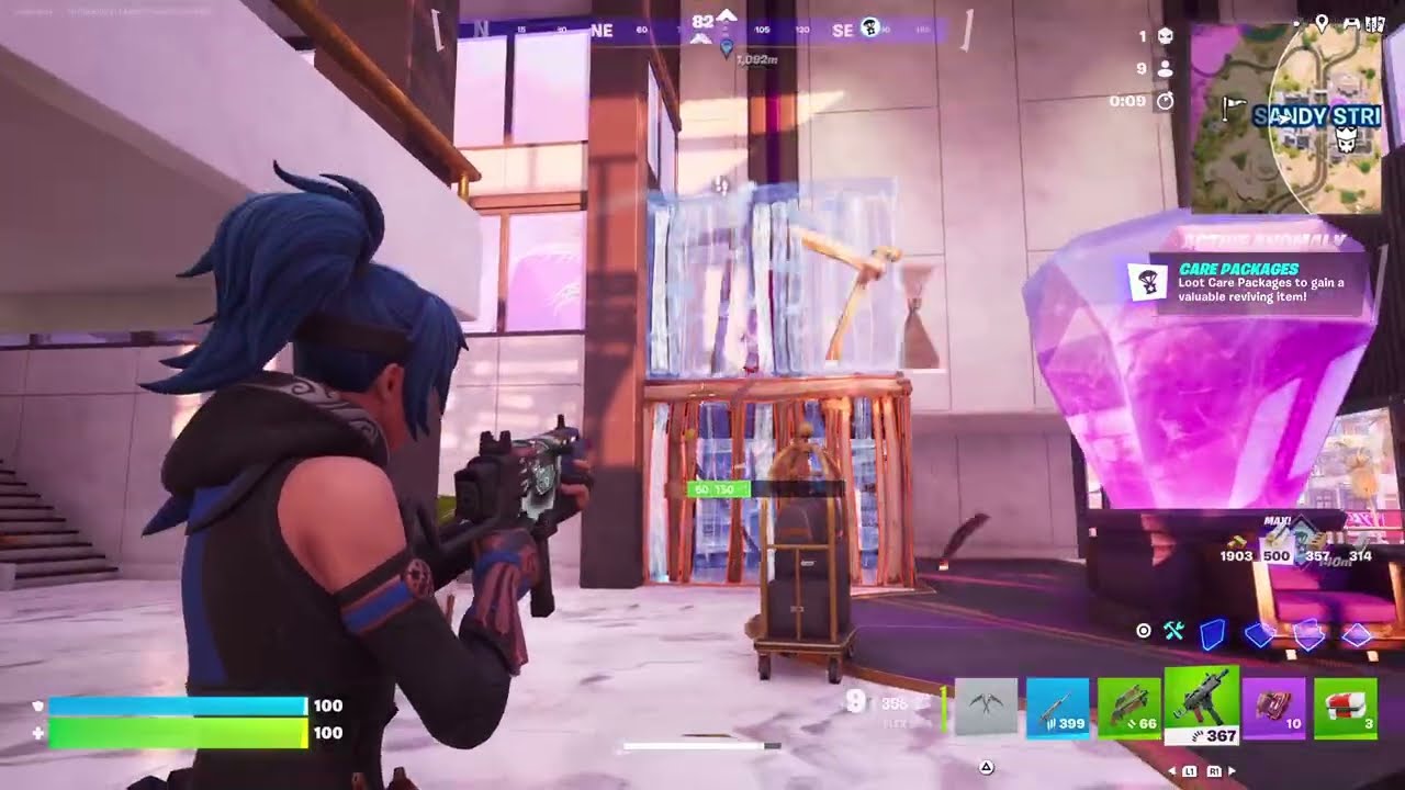 Fortnite Pacific Break Battle Royale - Gameplay - PS5 (and spectating build/gun fights) 