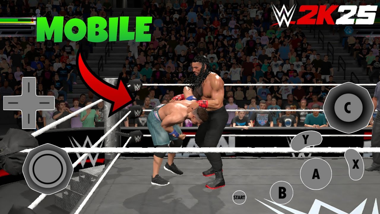 🔥John Cena Career Mode#1🔥🔥|WWE 2k25 netflix edition|XZNOZ
