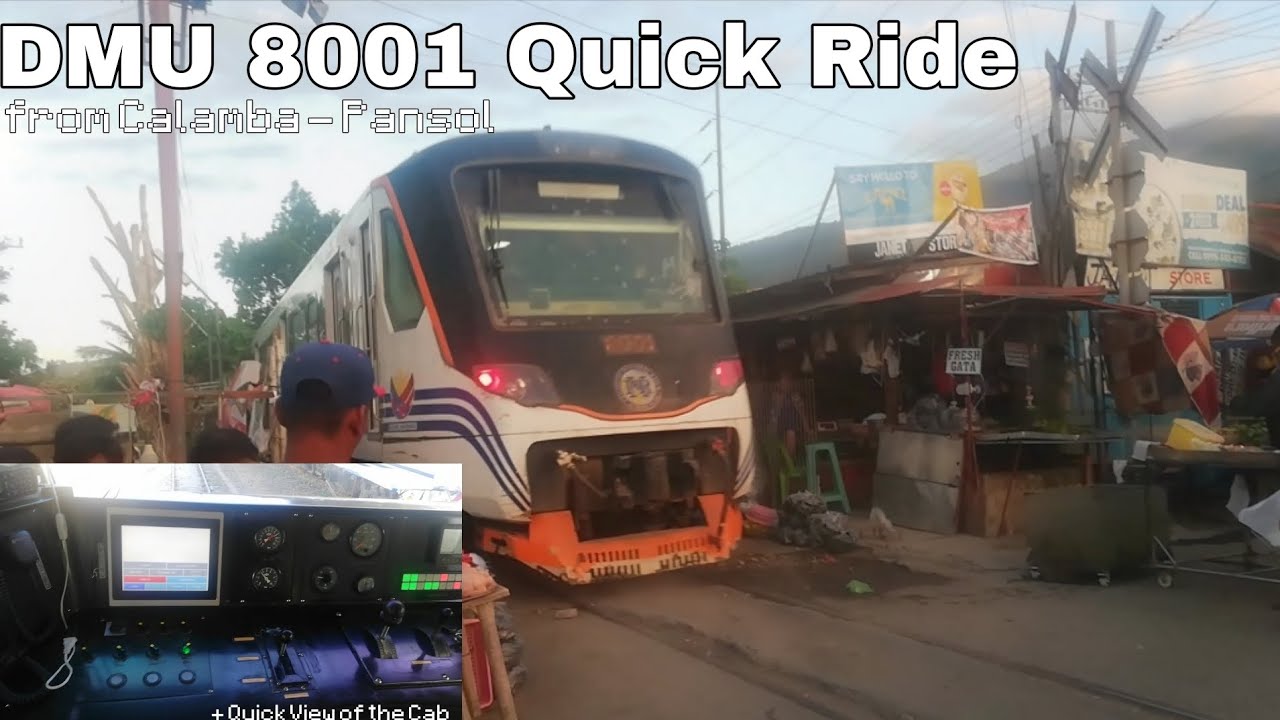 PNR Calamba - Lucena Route Quick Ride | INKA DMU 8001 | April 6, 2024