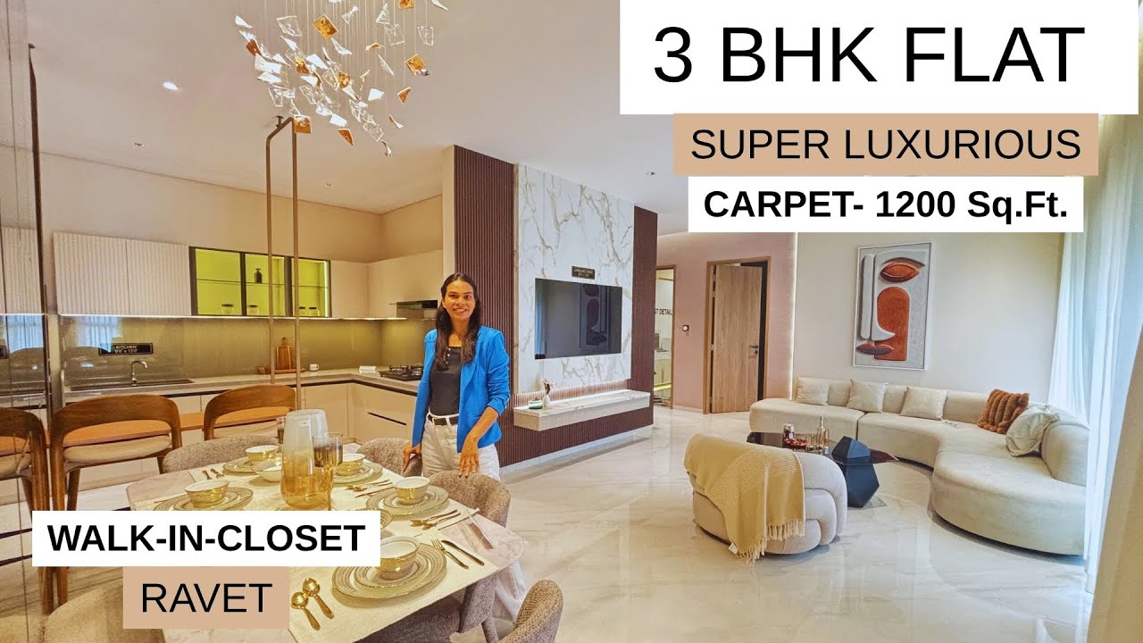 Aisa 3BHK Fir Nahi Milega —Dekha To Bas Dil De Baithoge/ 9503077605 #housetour #realestate
