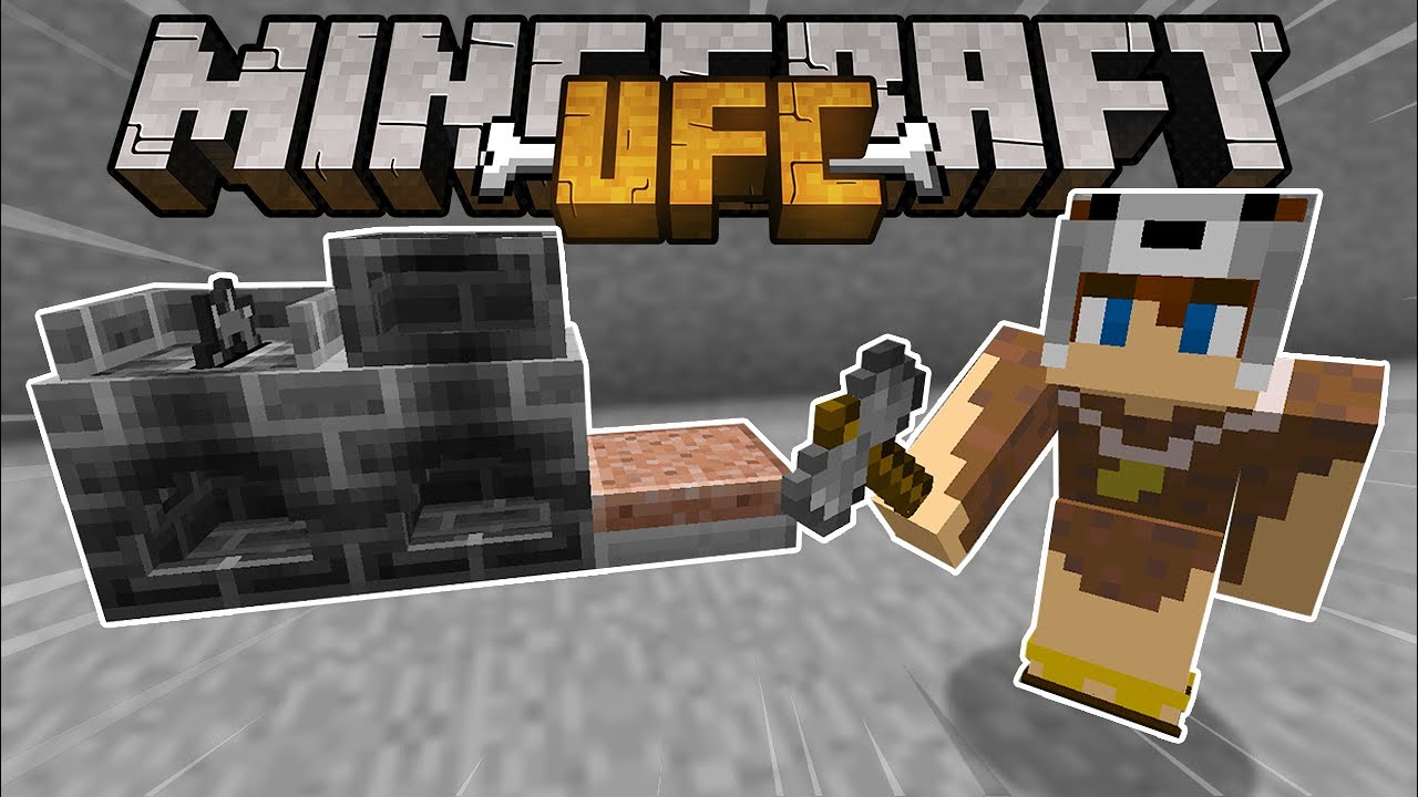 COMEÇANDO A OFICINA DO NONO!! FORNALHA E SERRA OP!!! - Minecraft UFC #02 [Primal]