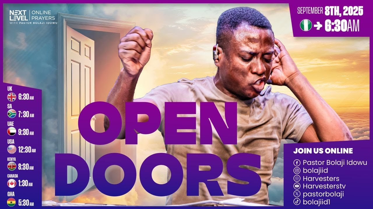 Next Level Prayers: Morning Prayers For Open doors in Business and Career || Sept 8th 2025