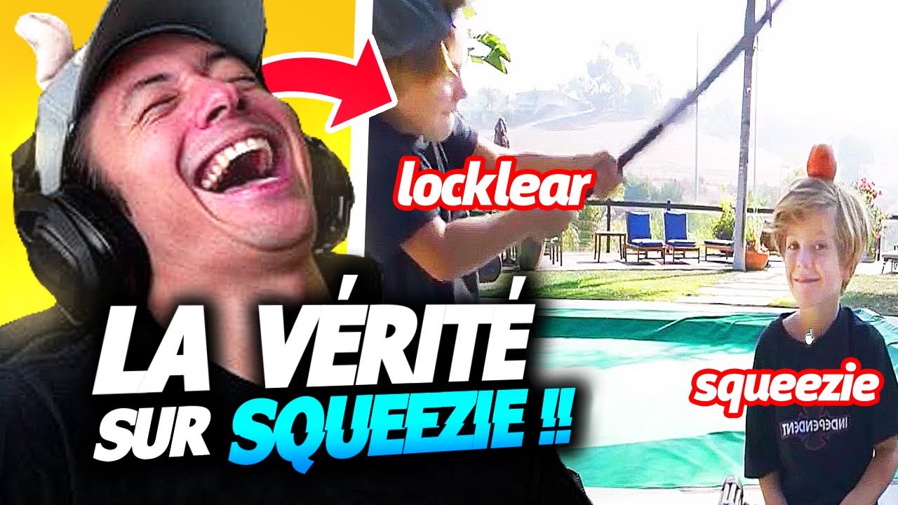 LOCKLEAR ET SQUEEZIE ENFANTS, LA VERITE ECLATE  !! 👶😂🤣(meme review)