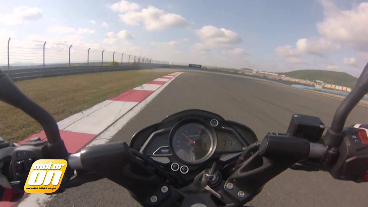 Bajaj Pulsar 200NS - İstanbul Park Test
