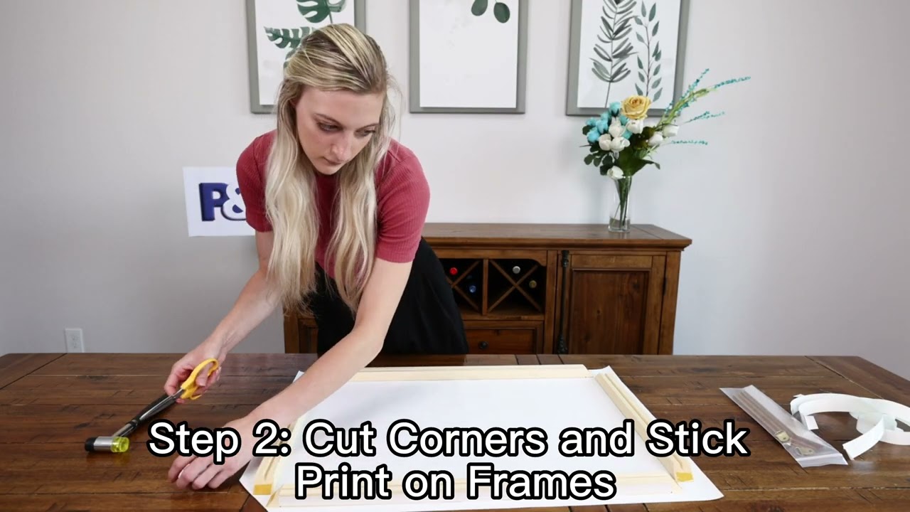 P&L Art Canvas Frame Assembly