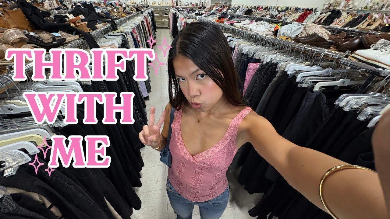 THRIFT WITH ME (IN A NEW CITY) // Y2K, FAIRYCORE, GRUNGE FINDS