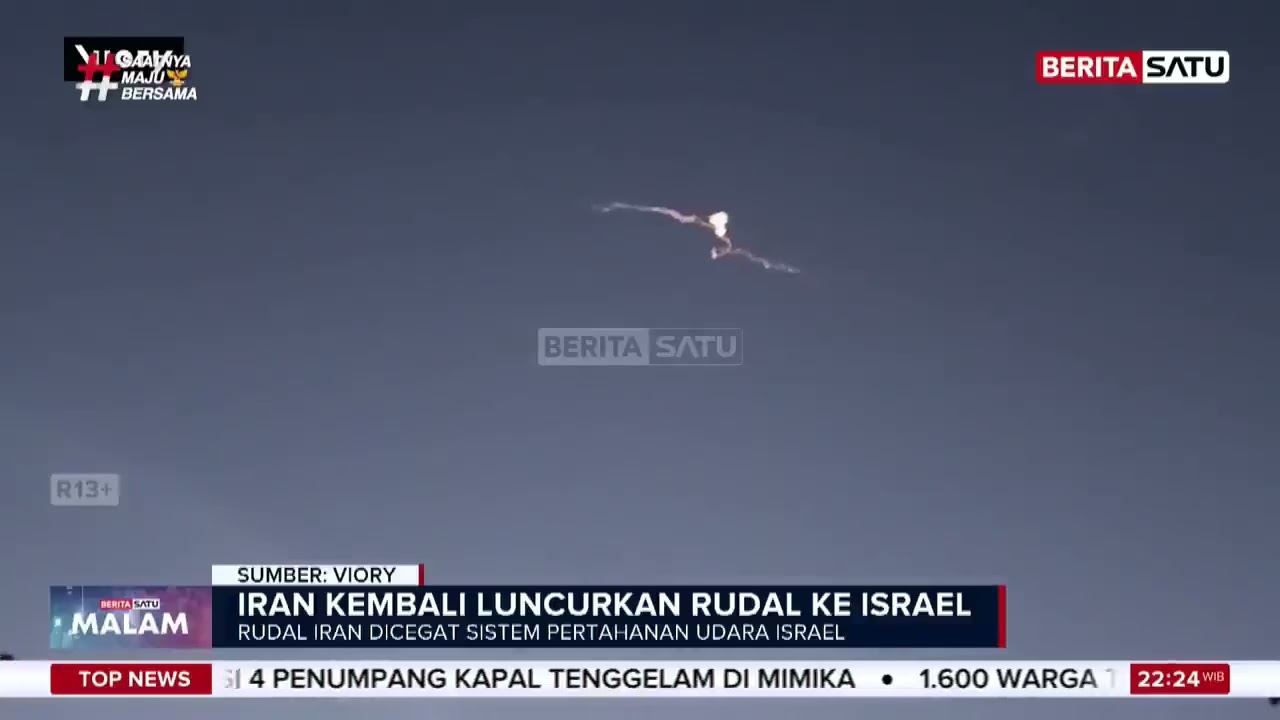 Rudal Mengarah ke Israel Hari ke-8, IDF Klaim Berhasil Cegah #beritasatu