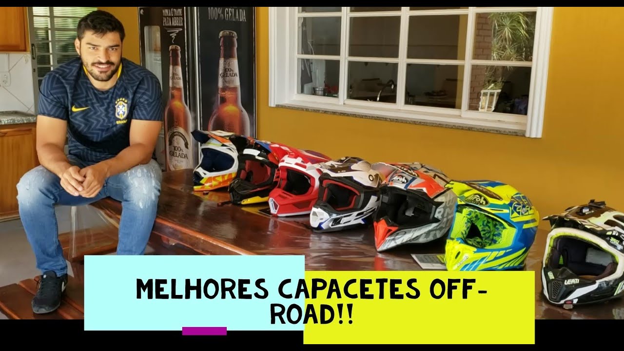 TOP CAPACETES OFF-ROAD !! OS MELHORES CAPACETES DO MERCADO!